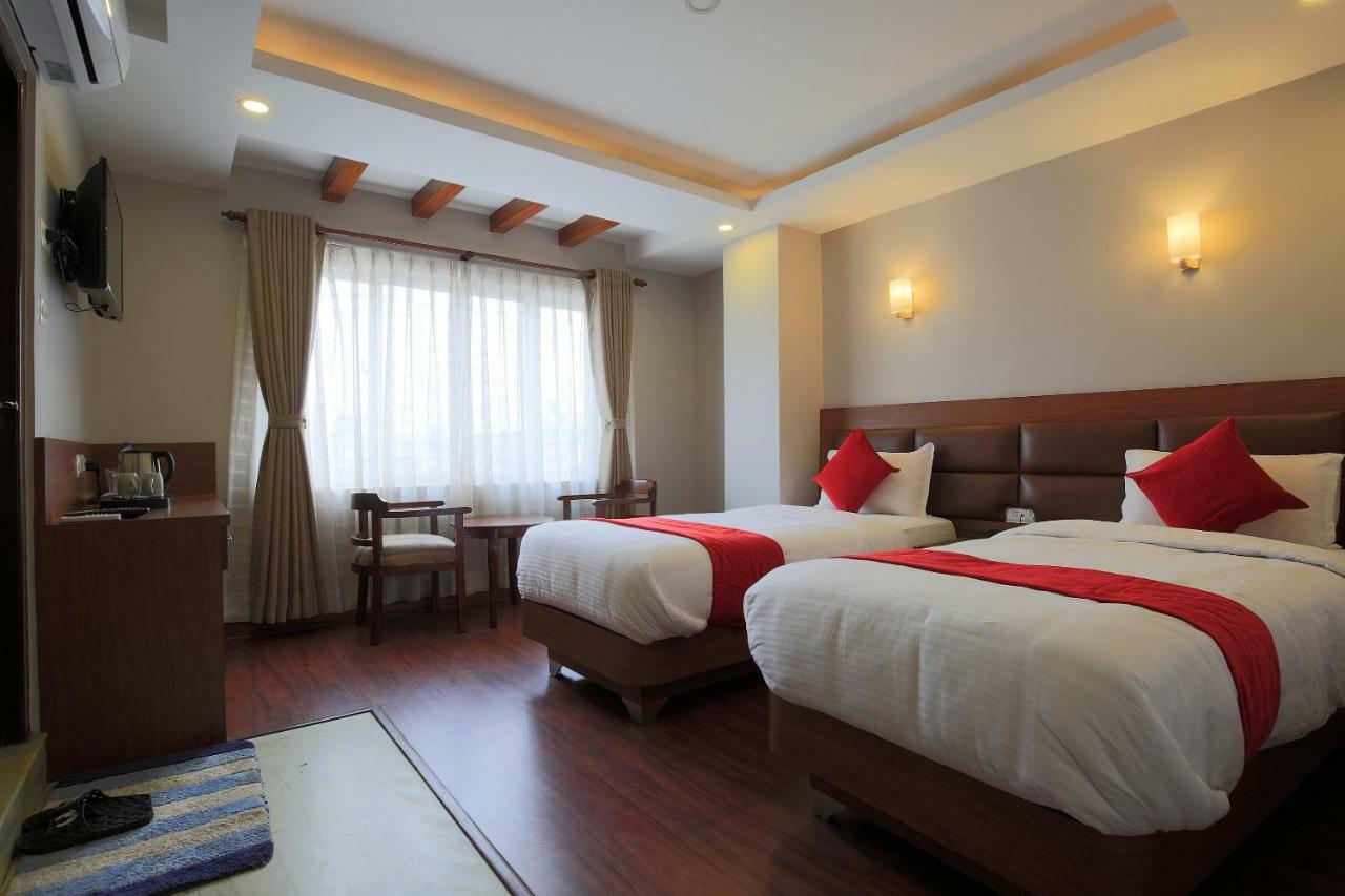 Oyo 453 Hotel Gurkha Heritage Kathmandu Exterior foto