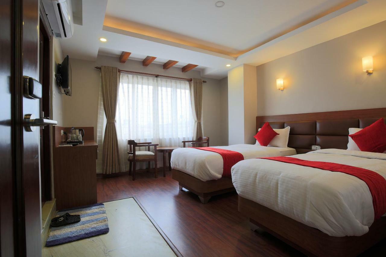 Oyo 453 Hotel Gurkha Heritage Kathmandu Exterior foto