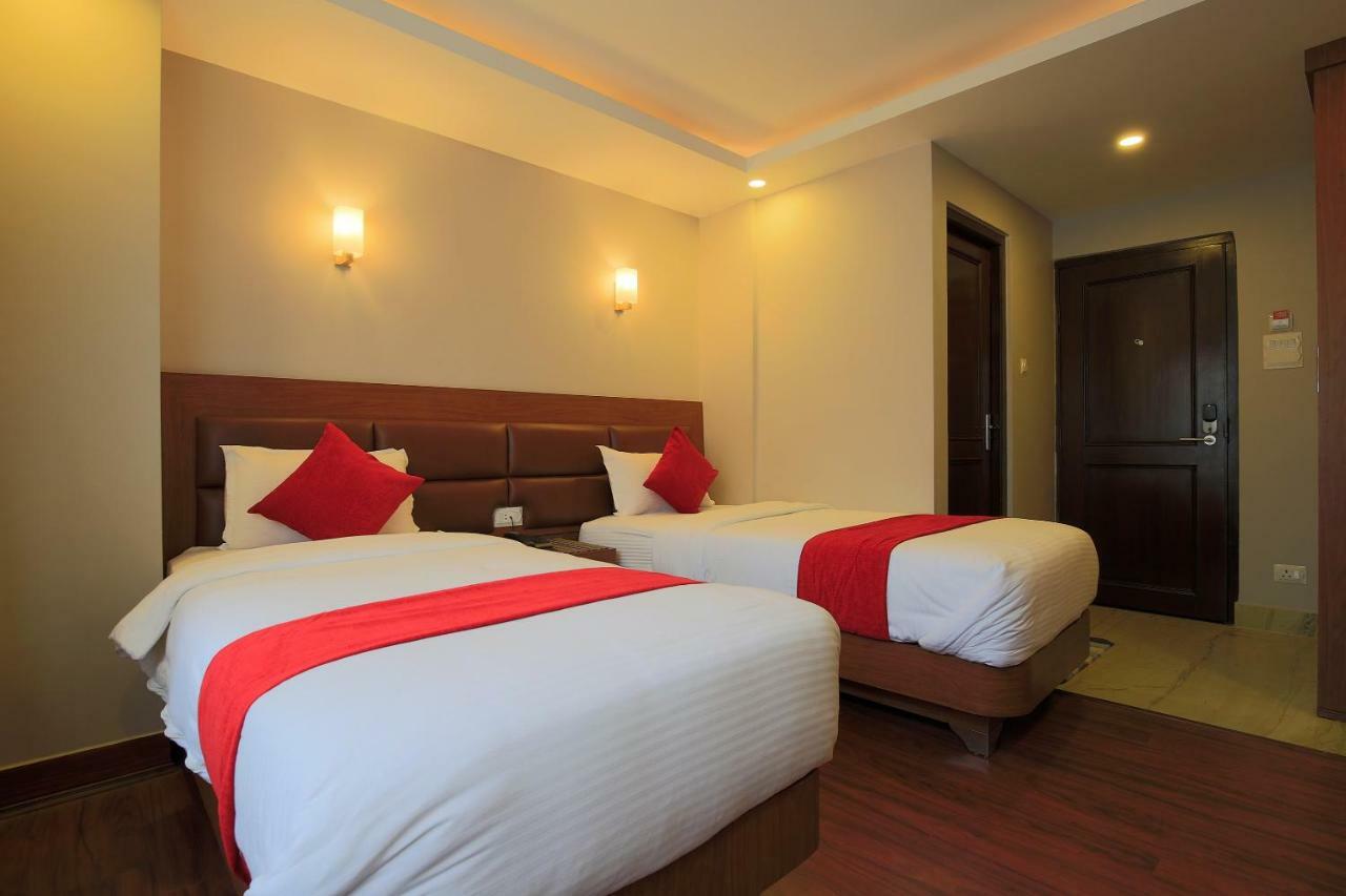 Oyo 453 Hotel Gurkha Heritage Kathmandu Exterior foto